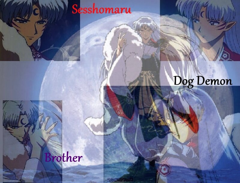 Silver-haired Demon Character