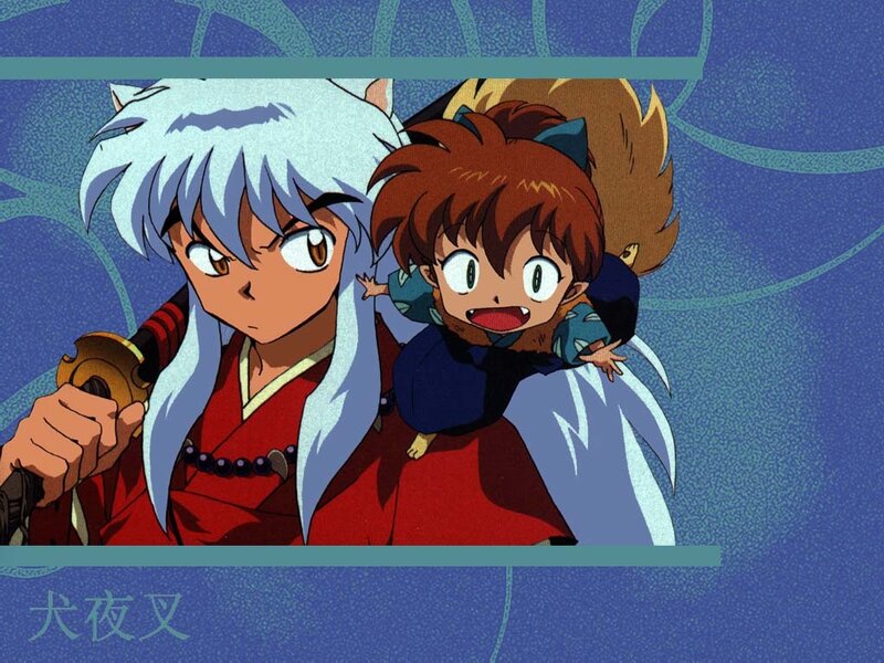 Silver-haired Demon with Child