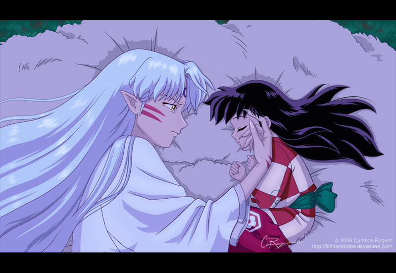 Silver-haired Elf and Girl