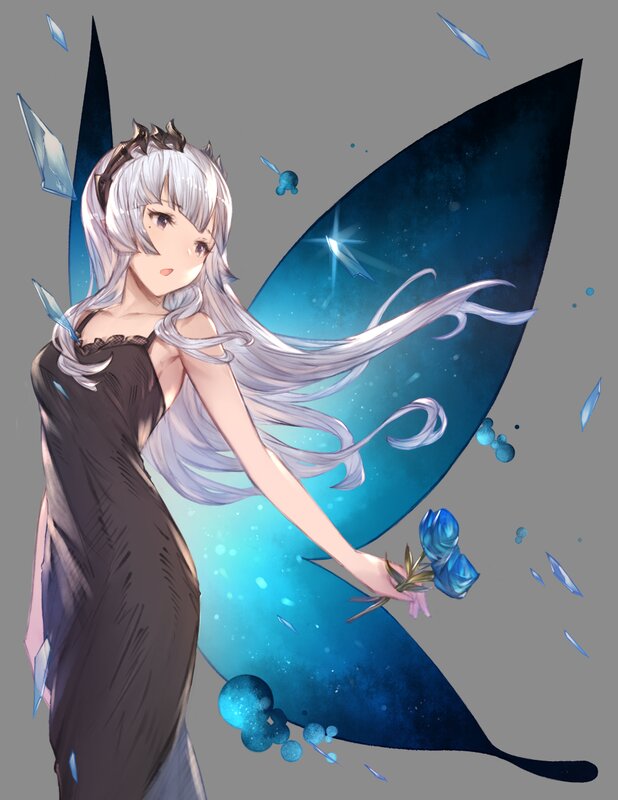 Silver-haired Fairy — Blue, Serene