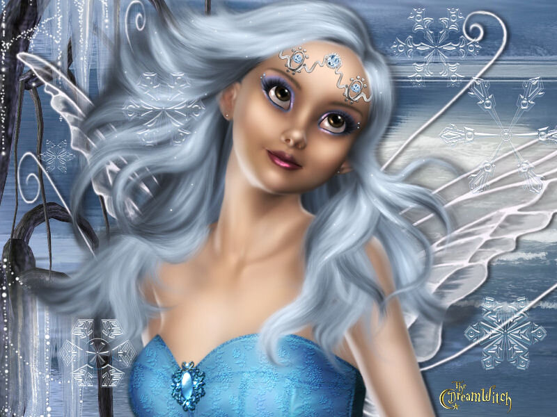 Silver-haired Fairy — Blue