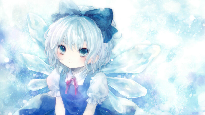 silver-haired fairy girl