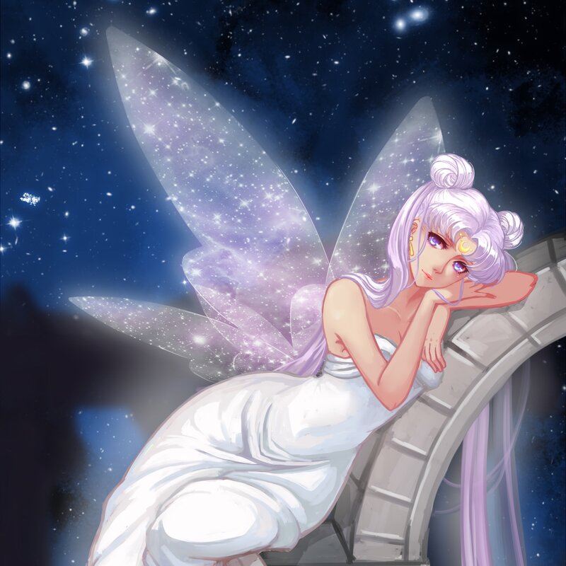 Silver-haired Fairy — White, Serene