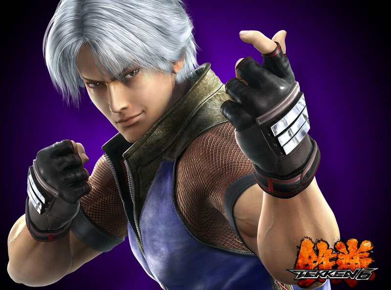 Silver-haired Fighter — Purple