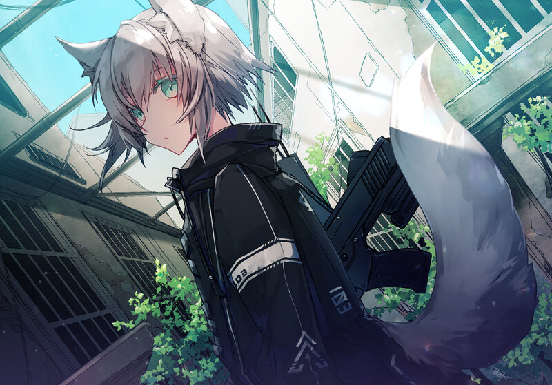 Silver-haired Fox-eared Person