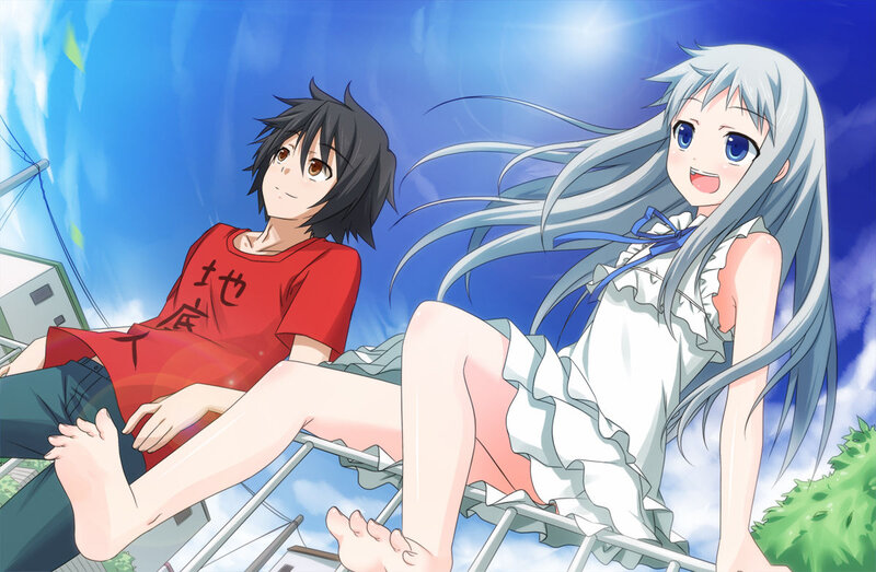 Silver-haired Girl and Boy