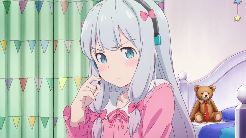 Silver-haired Girl in Pink — Calm