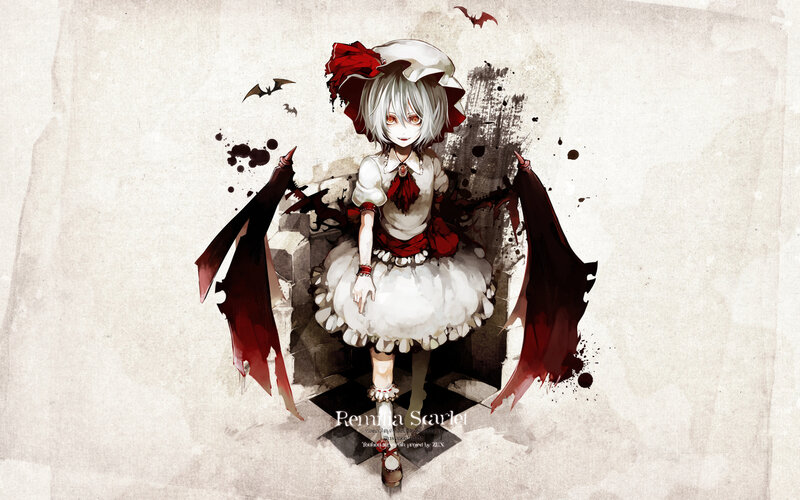 Silver-haired Girl with Wings — White, Dramatic