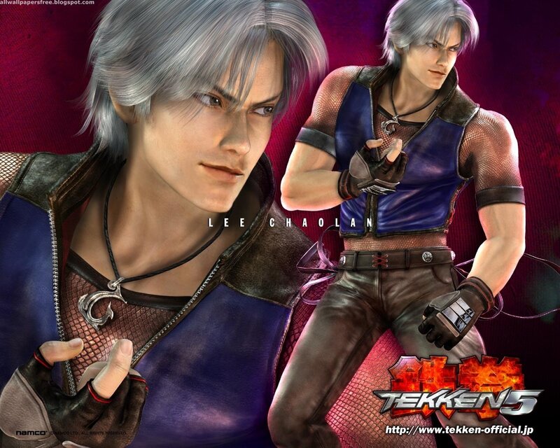 Silver-haired Man in Armor — Purple