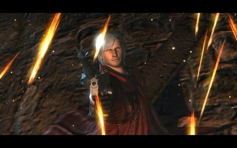 Silver-haired Man with Gun — Brown