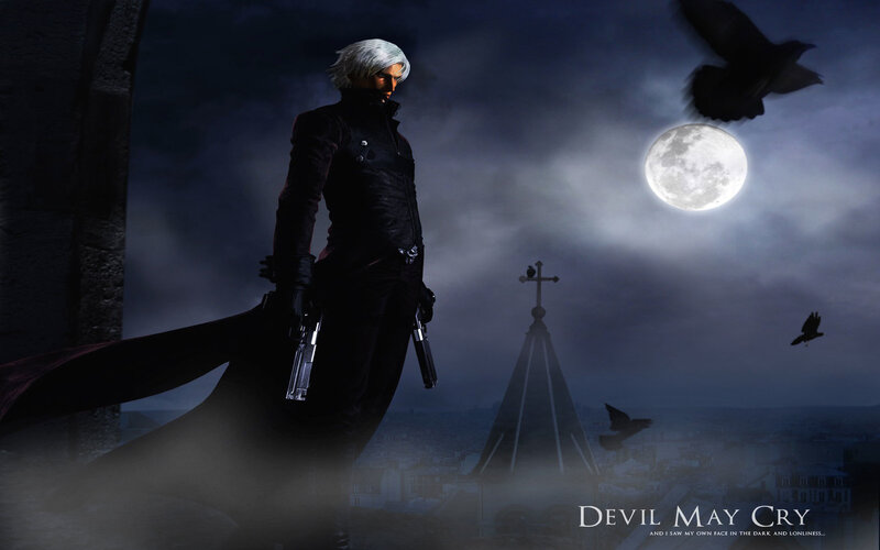 Silver-haired Man with Guns