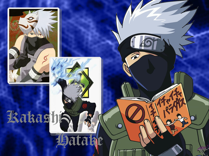Silver-haired Ninja Reading Book