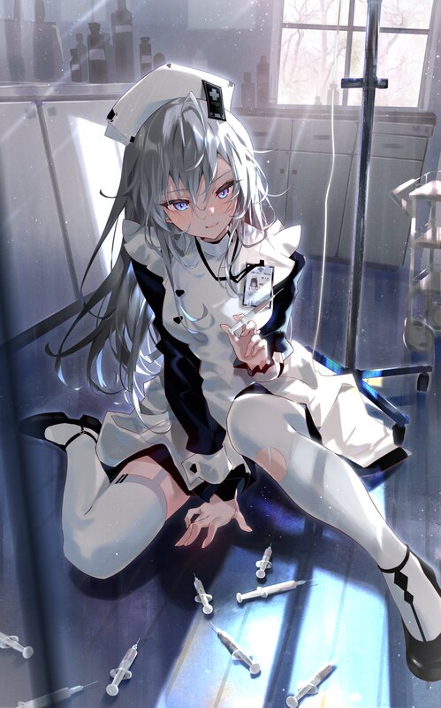 Silver-haired Nurse