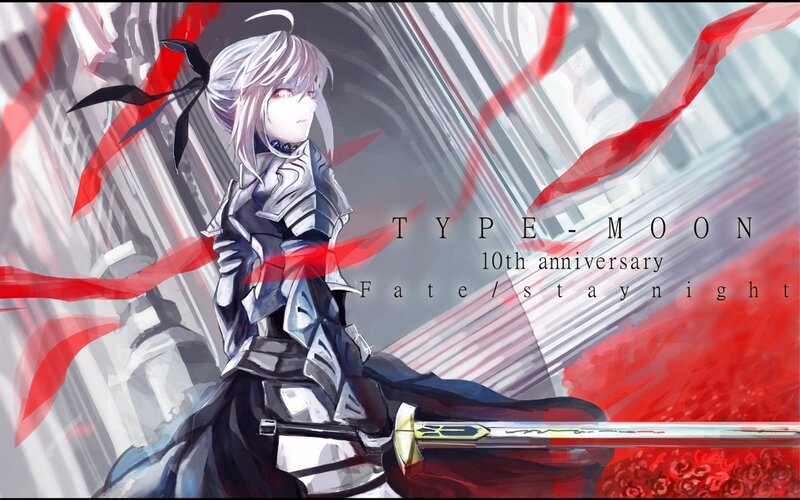 Silver-haired Warrior — Gray, Dramatic, Anime, Sword
