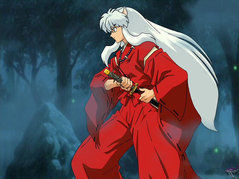 Silver-haired Warrior — Red