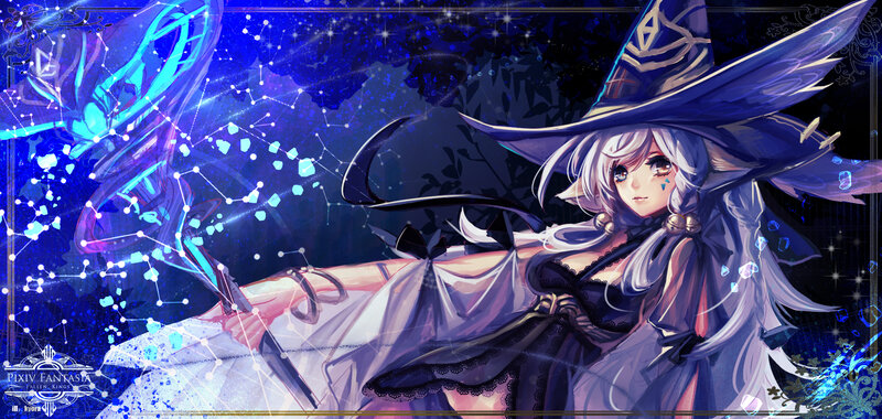Silver-haired Witch — Blue