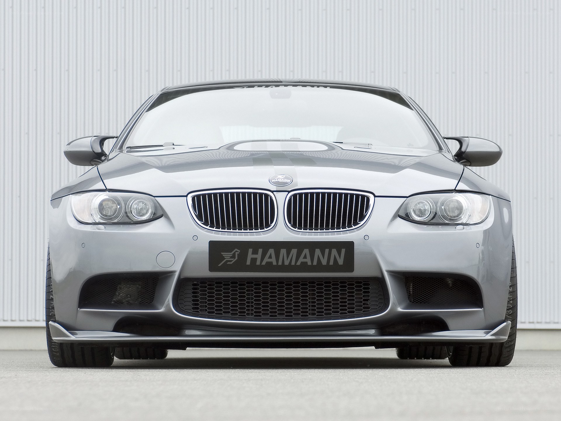 Silver Hamann BMW M3