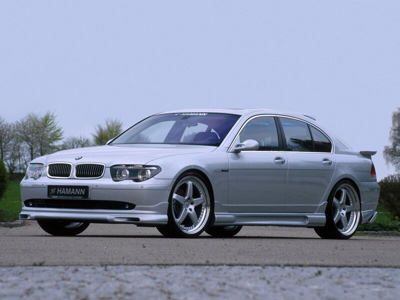 silver hamann bmw sedan
