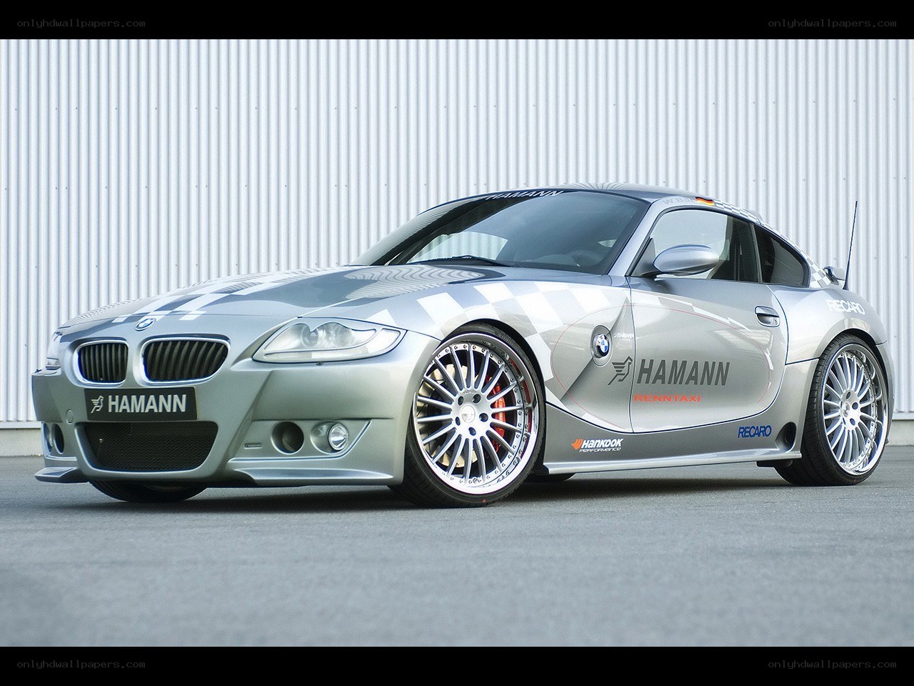 Silver Hamann BMW Z4