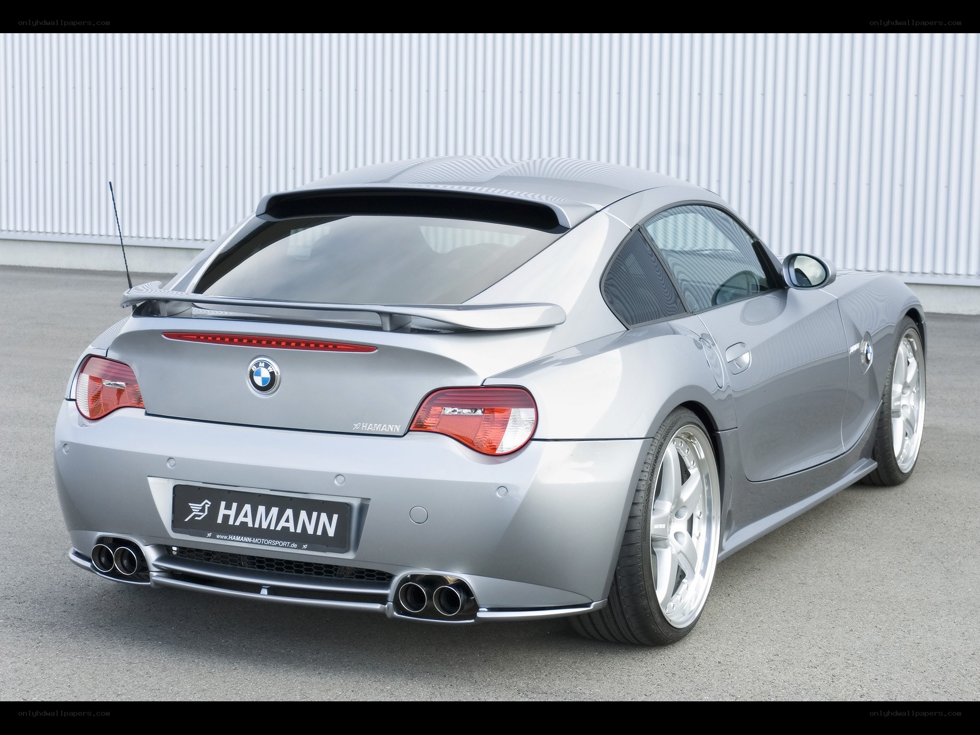 silver hamann bmw z4