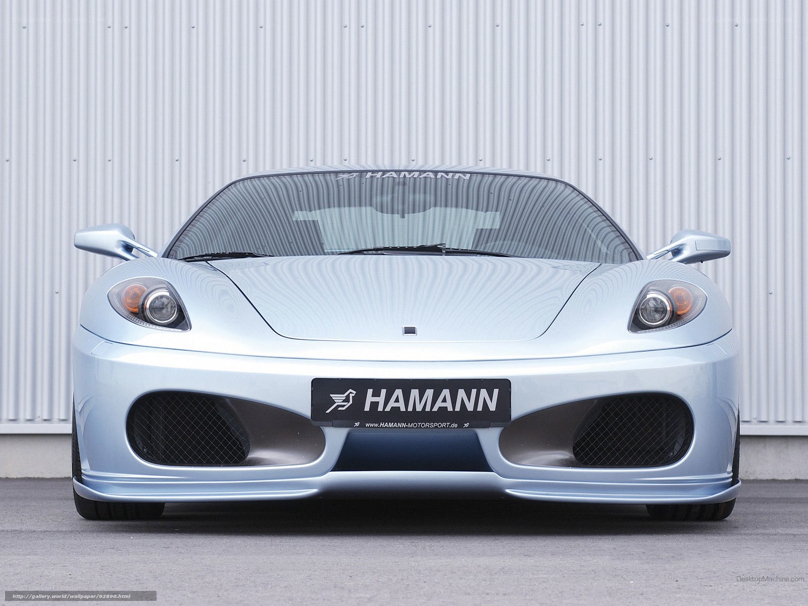 Silver Hamann Ferrari 360