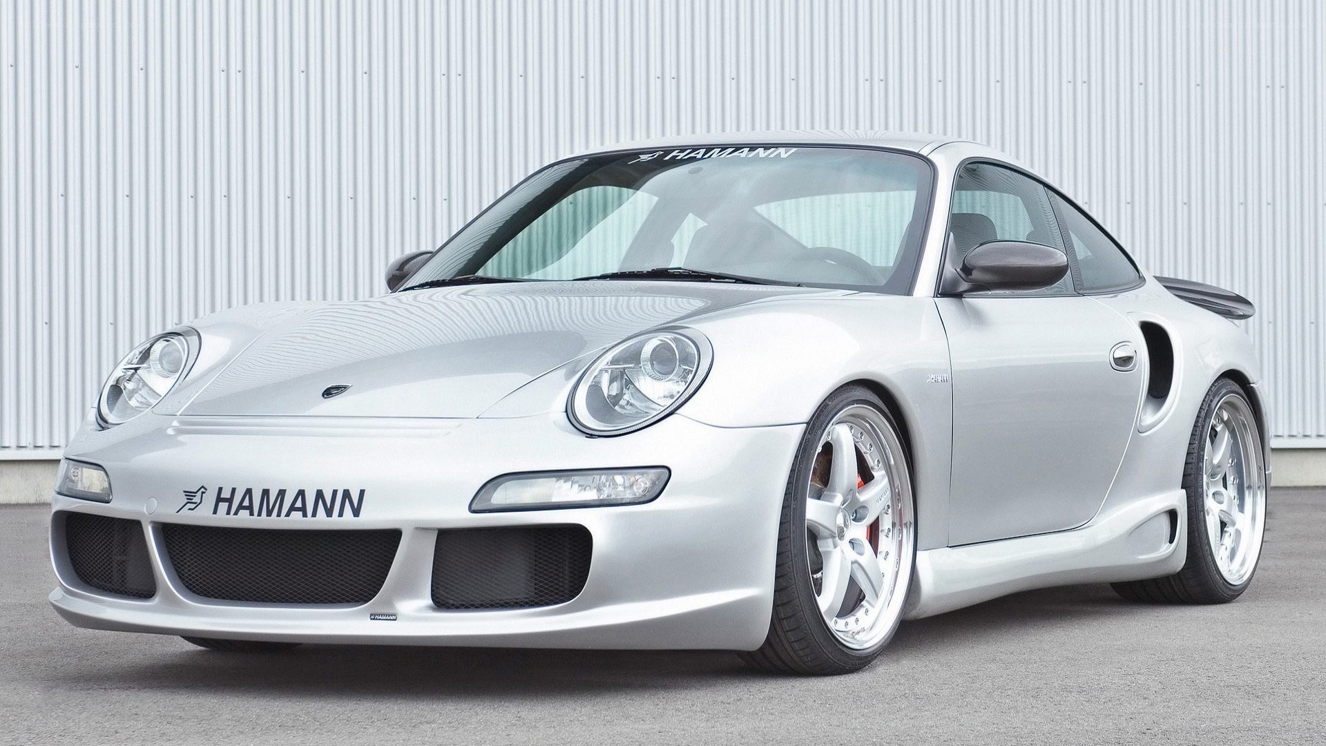 Silver Hamann Porsche 911