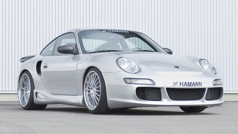 silver hamann porsche 911