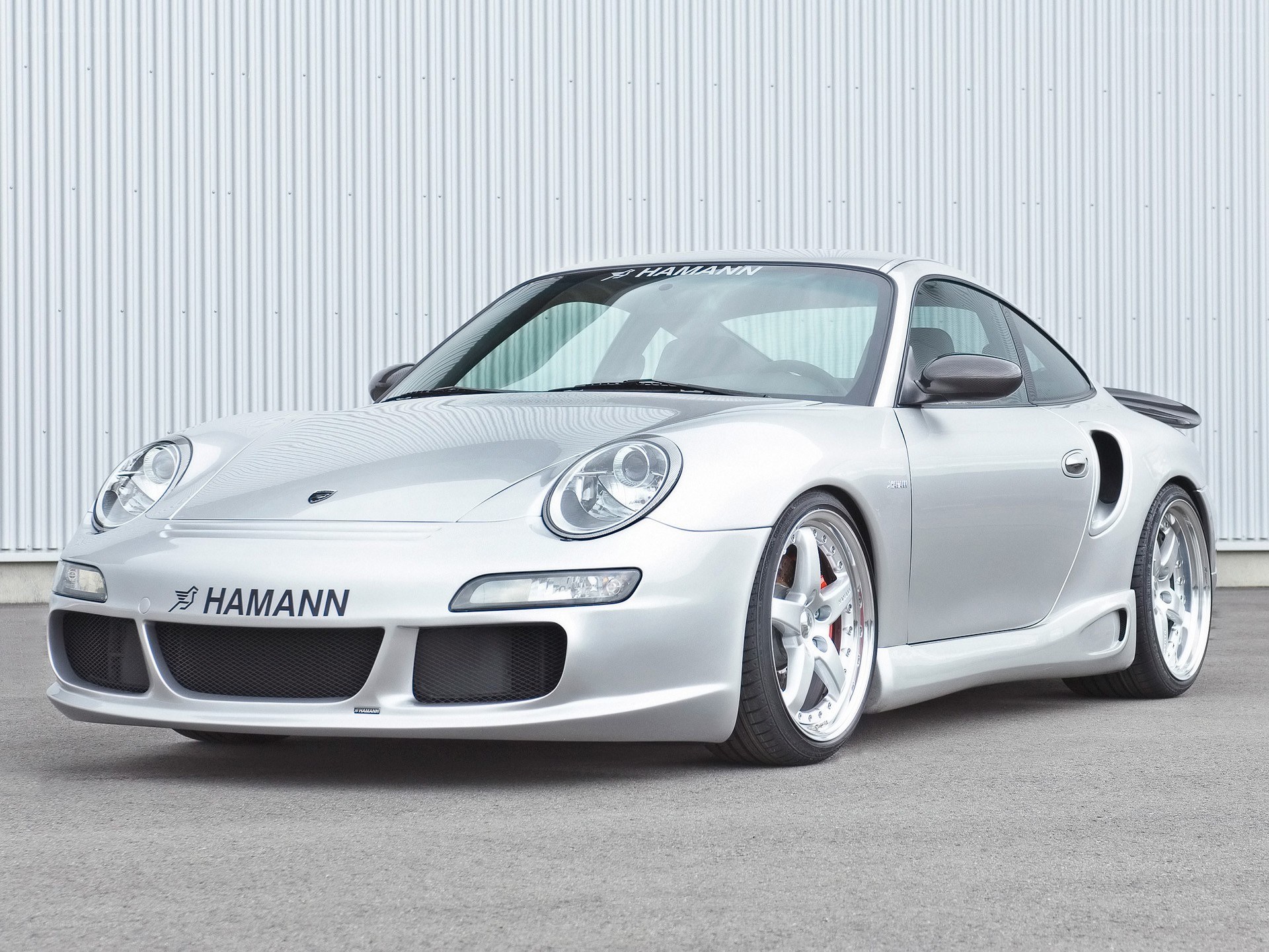 Silver Hamann Porsche 911