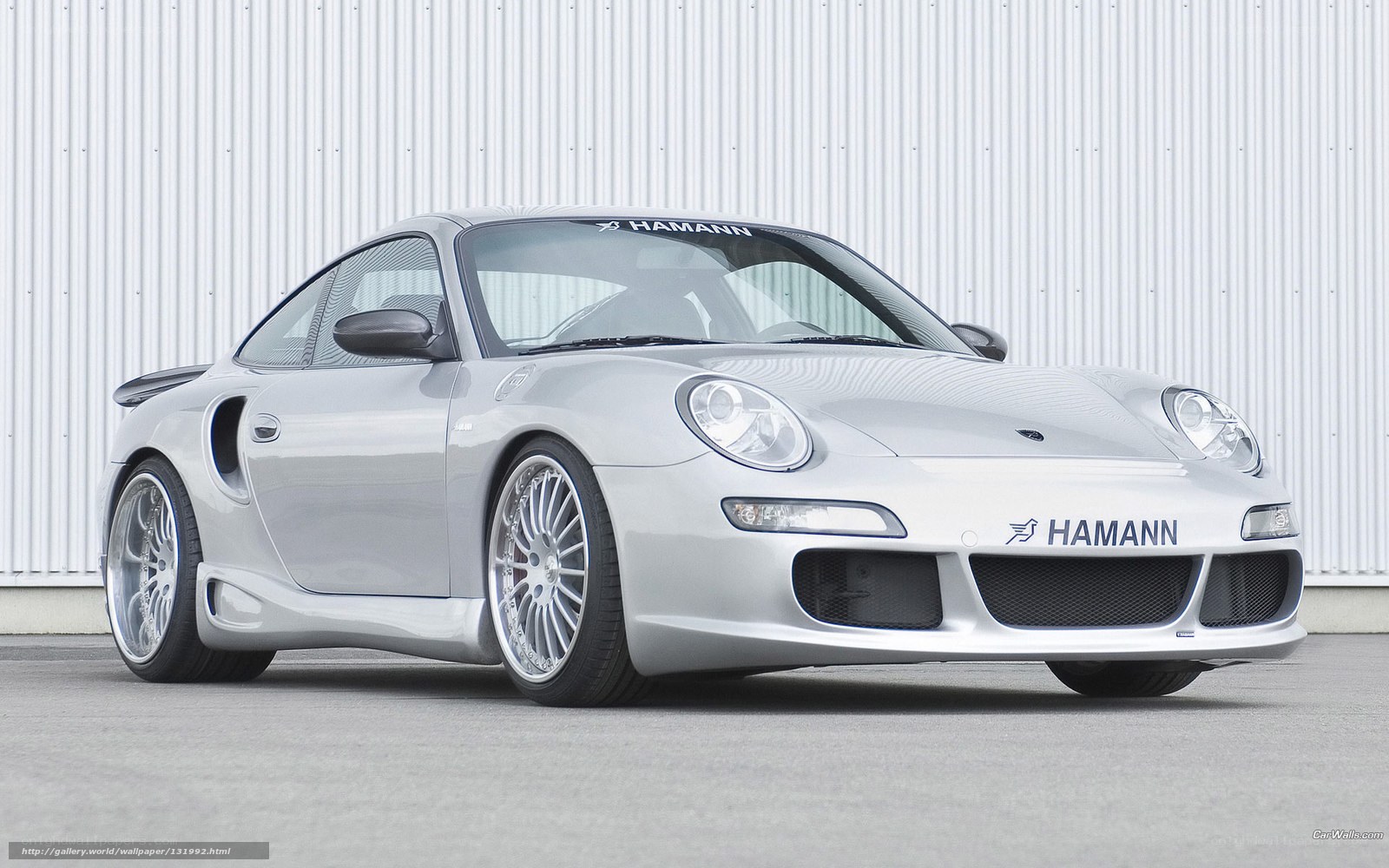 Silver Hamann Porsche 911