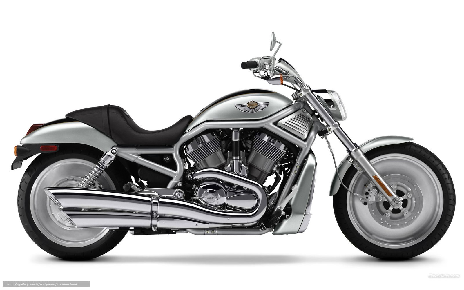 silver harley-davidson motorcycle