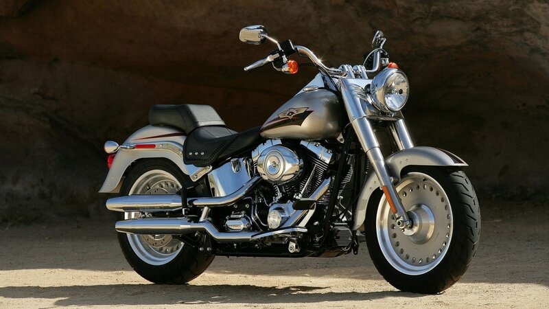 silver harley-davidson motorcycle