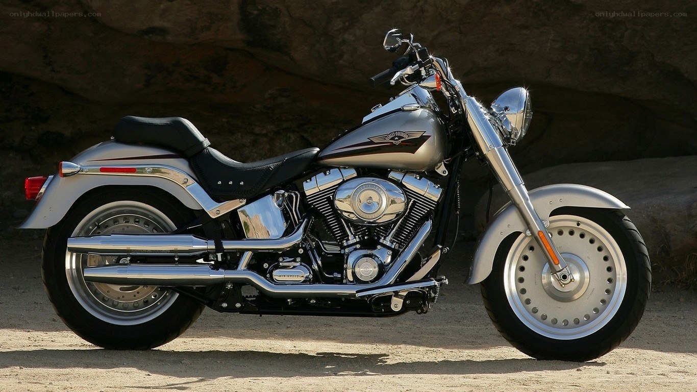 silver harley-davidson motorcycle