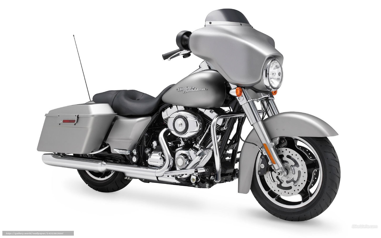 silver harley-davidson motorcycle