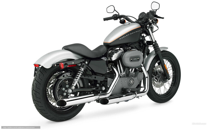 Silver Harley-davidson Motorcycle — Neutral, Photograph, Seat, Exhaust Pipes