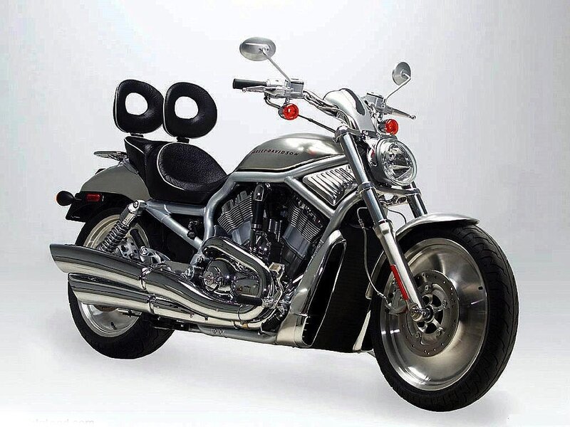 Silver Harley-davidson Motorcycle — Neutral, Photograph