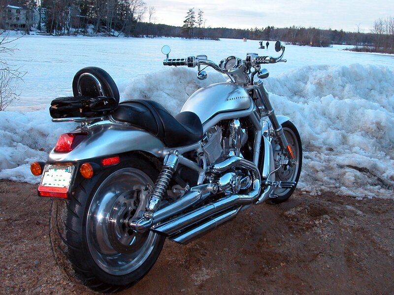 Silver Harley-davidson Motorcycle — Serene