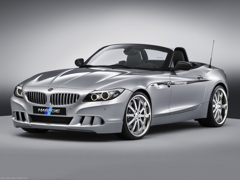 Silver Hartge BMW Z4 Convertible