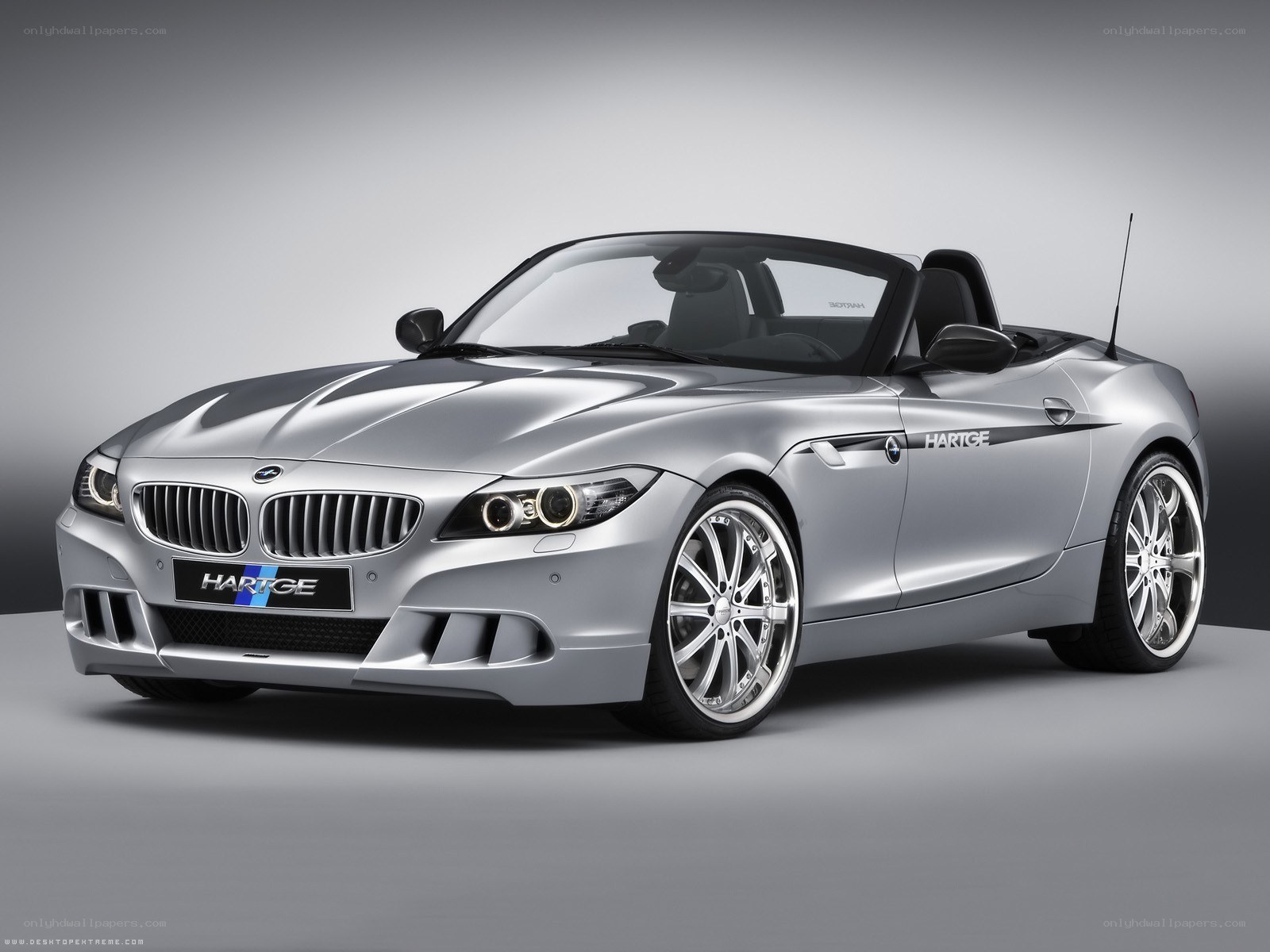 Silver Hartge BMW Z4 Convertible
