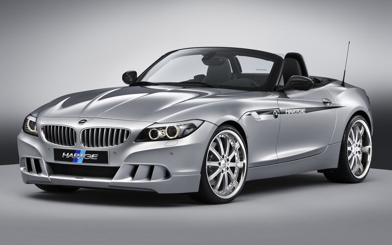 Silver Hartge BMW Z4 Roadster