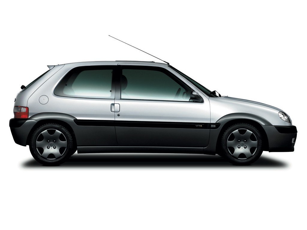 silver hatchback car