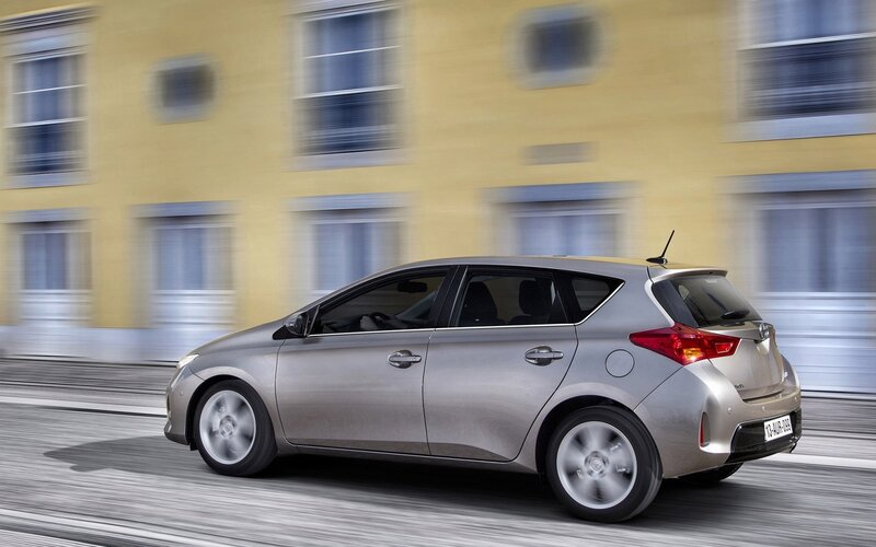 Silver Hatchback Car — Dynamic, Photograph