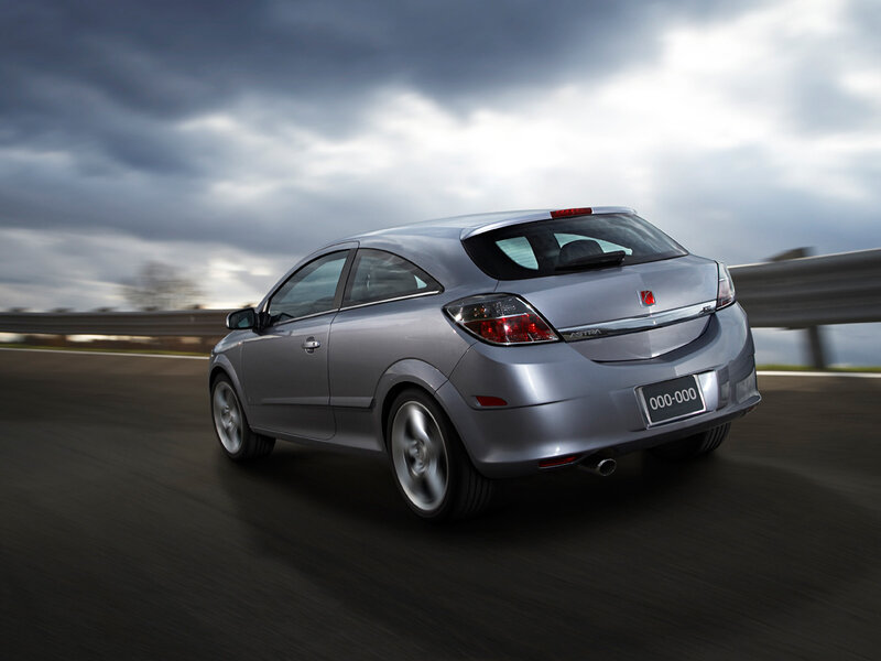 Silver Hatchback Car — Gray, Dramatic, Photograph, Road