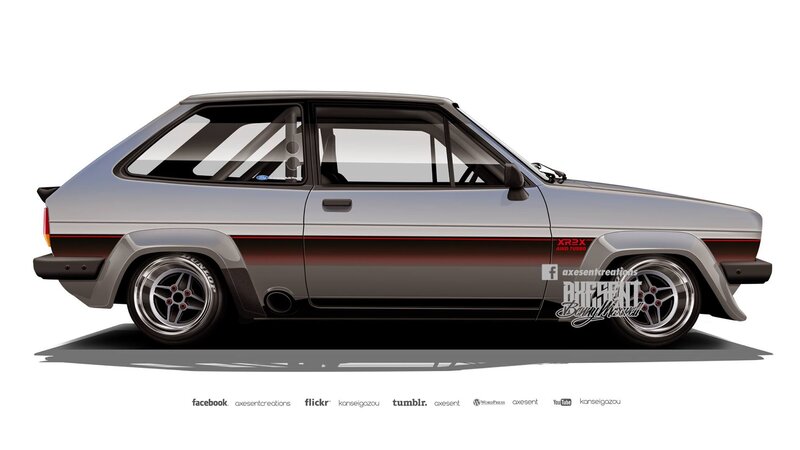 Silver Hatchback Car — Gray, Neutral