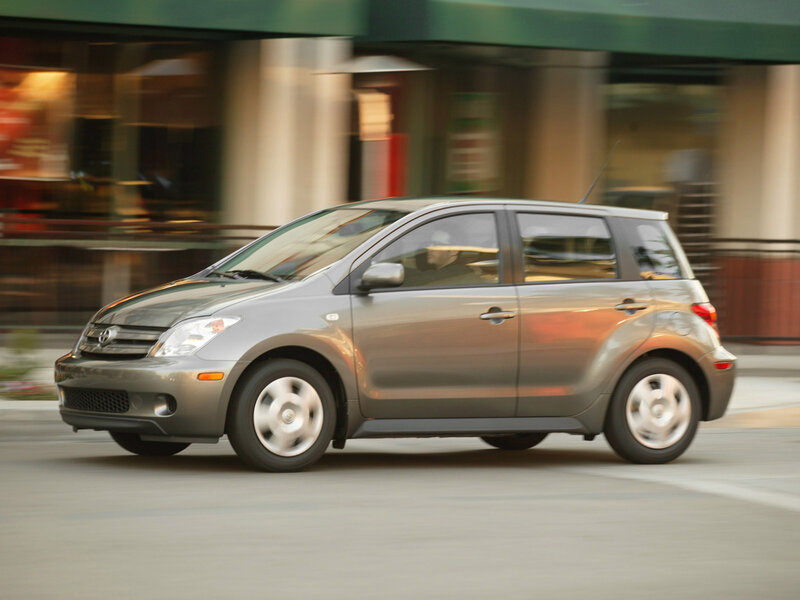 Silver Hatchback Car — Gray