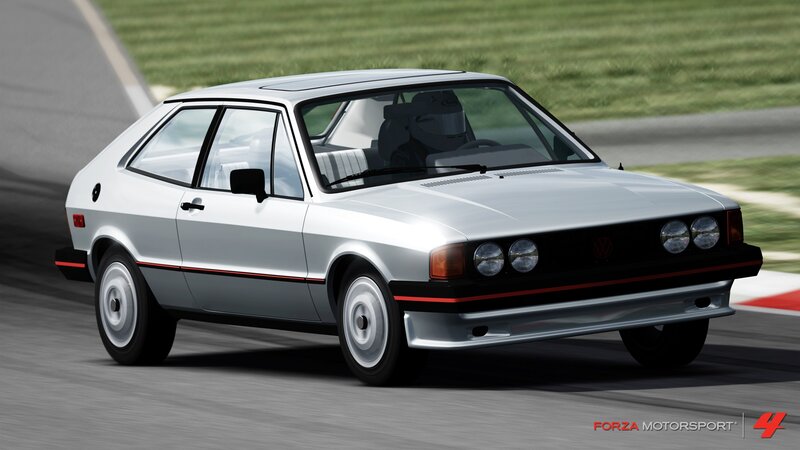 Silver Hatchback Car — White
