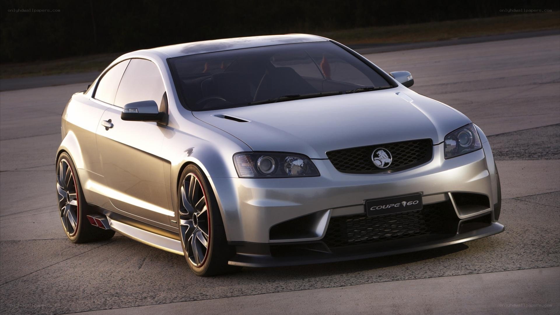Silver Holden Coupe 60