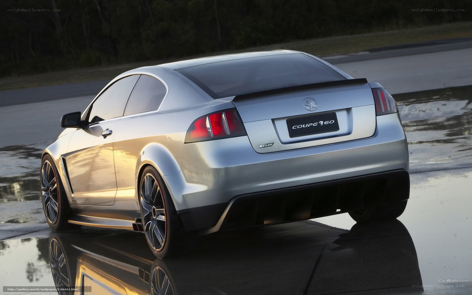 Silver Holden Coupe 60