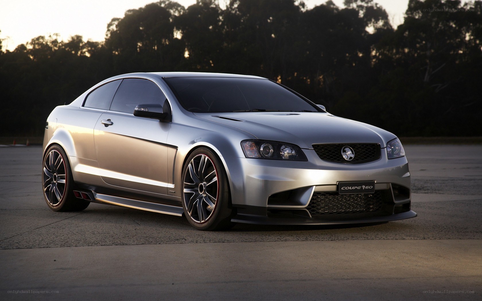 Silver Holden Coupe 60