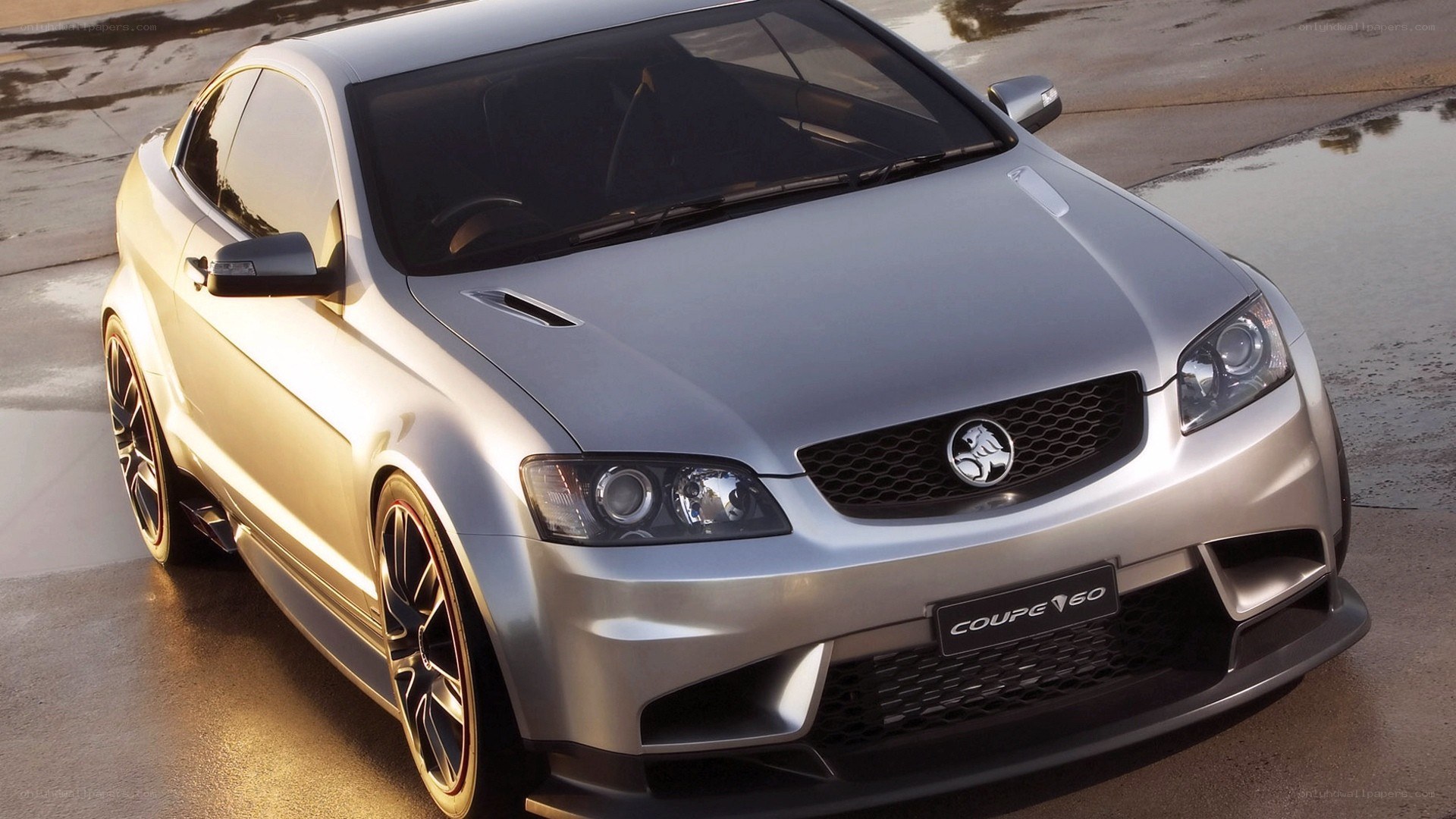 Silver Holden Coupe 60