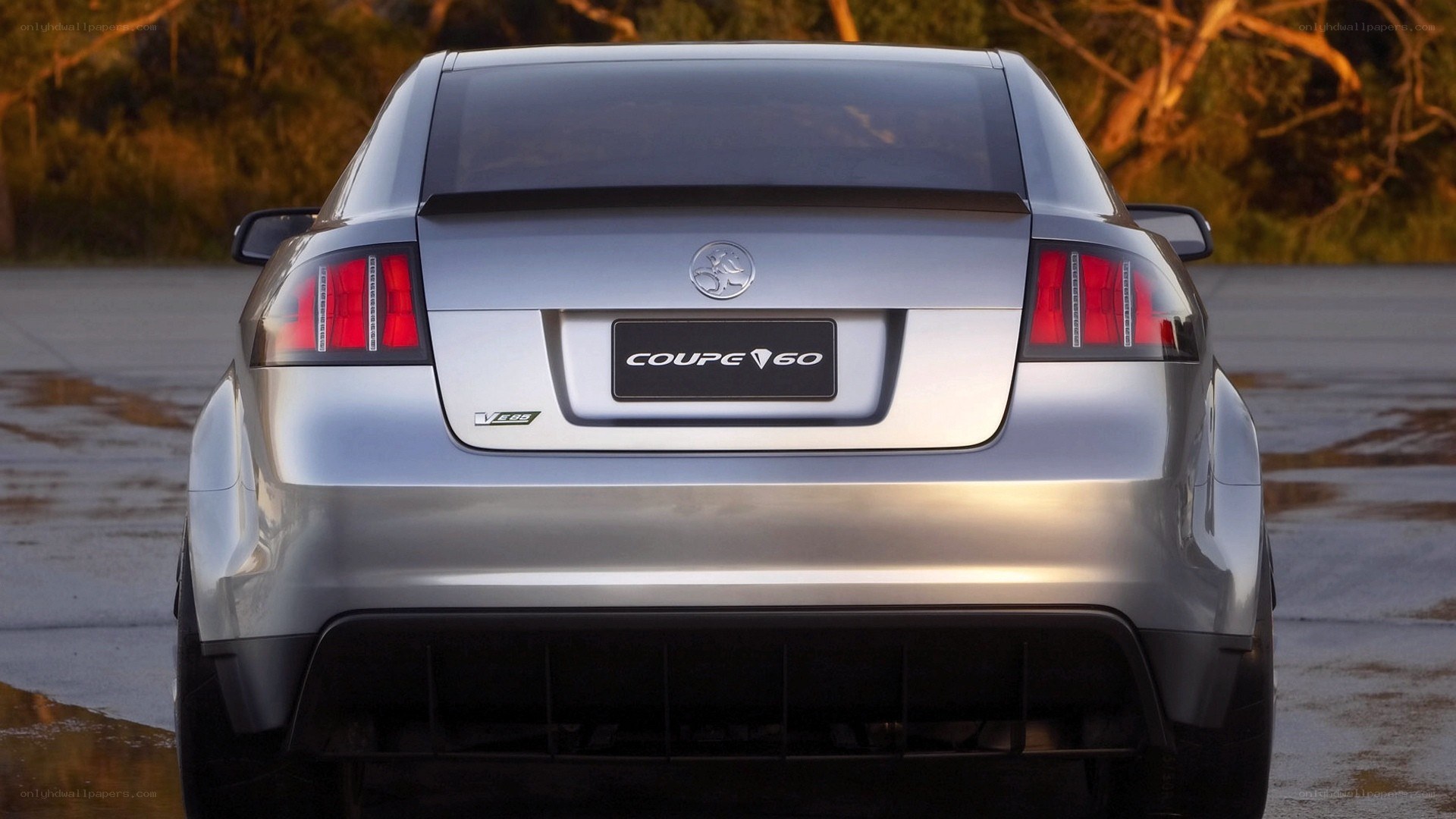 Silver Holden Coupe 60